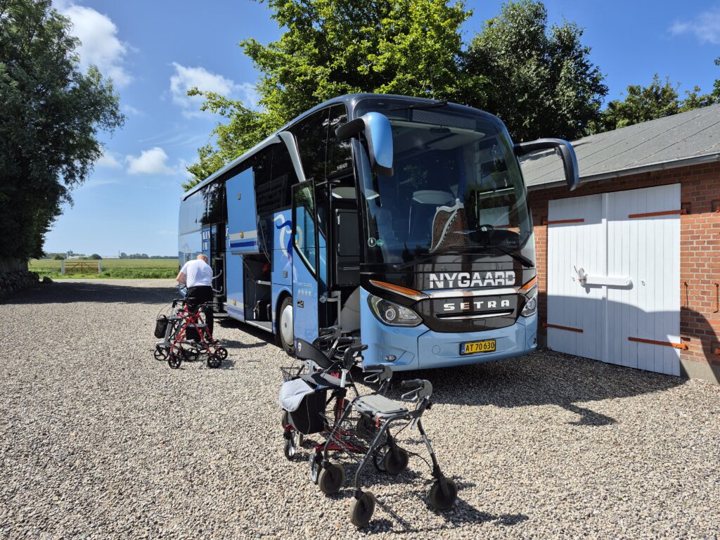 Rollatorbanden var med